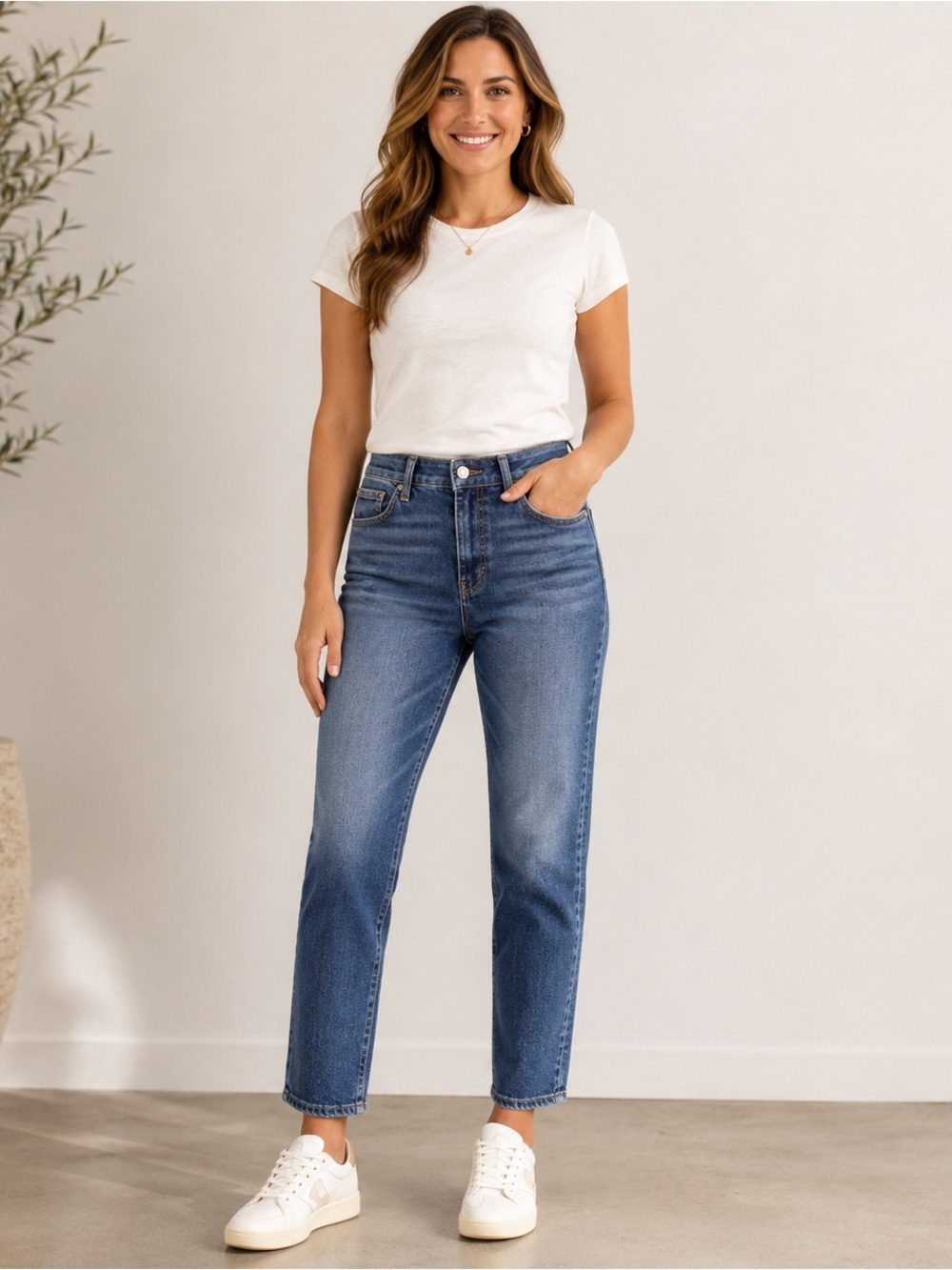 KUT From The Kloth Reese Fab Ab High Rise Straight Leg Jeans Women's 10 30X28 - Picture 1 of 9